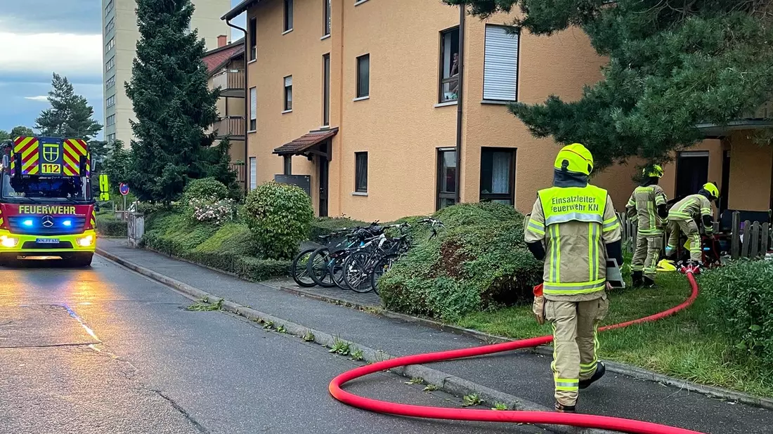 FW Konstanz: Küchenbrand - Bild: presseportal.de