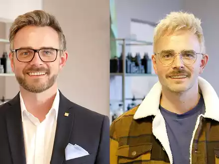 Peter Boch als Bürgermeister (links) und als getarnter Timo (rechts) (Handout) - Foto: RTL/dpa