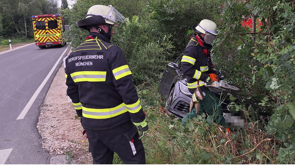 FW-M: Ab durch die Hecke (Pasing-Obermenzing) - Foto: presseportal.de