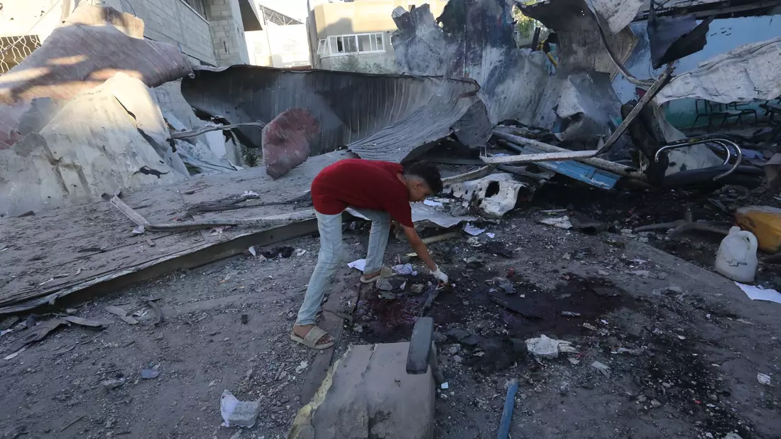 Israel wirft der Hamas immer wieder vor, Schulen und Zivilisten als menschliche Schutzzschilde zu missbrauchen. (Archivbild)   - Bild: Omar Ashtawy/APA Images via ZUMA Press Wire/dpa