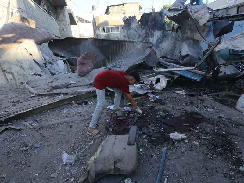 Israel wirft der Hamas immer wieder vor, Schulen und Zivilisten als menschliche Schutzzschilde zu missbrauchen. (Archivbild)   - Foto: Omar Ashtawy/APA Images via ZUMA Press Wire/dpa