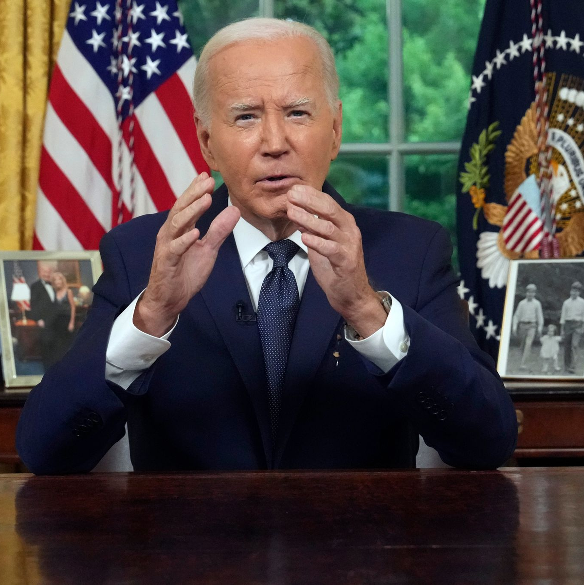 Biden im Oval Office - Foto: Erin Schaff/Pool The New York Times/AP/dpa