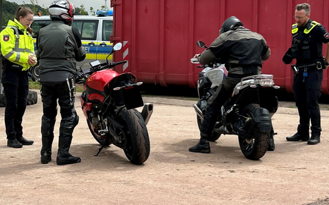 POL-NI: Gemeinsame Kradkontrolle der Polizeikommissariate Syke und Hoya - Foto: presseportal.de