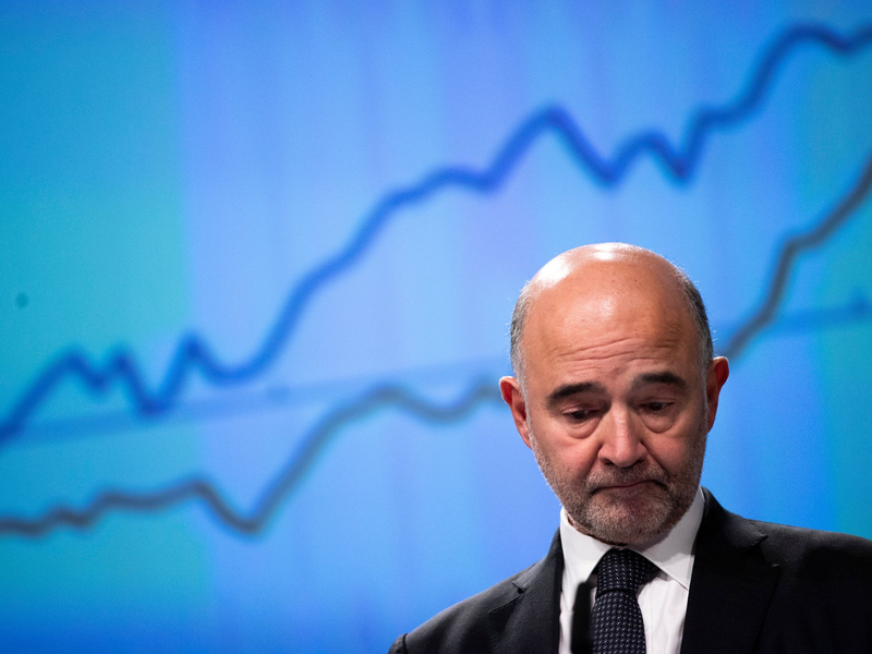 Frankreichs Rechnungshofpräsident Moscovici sorgt sich um die hohe Staatsverschuldung. (Archivbild) - Foto: Francisco Seco/AP/dpa