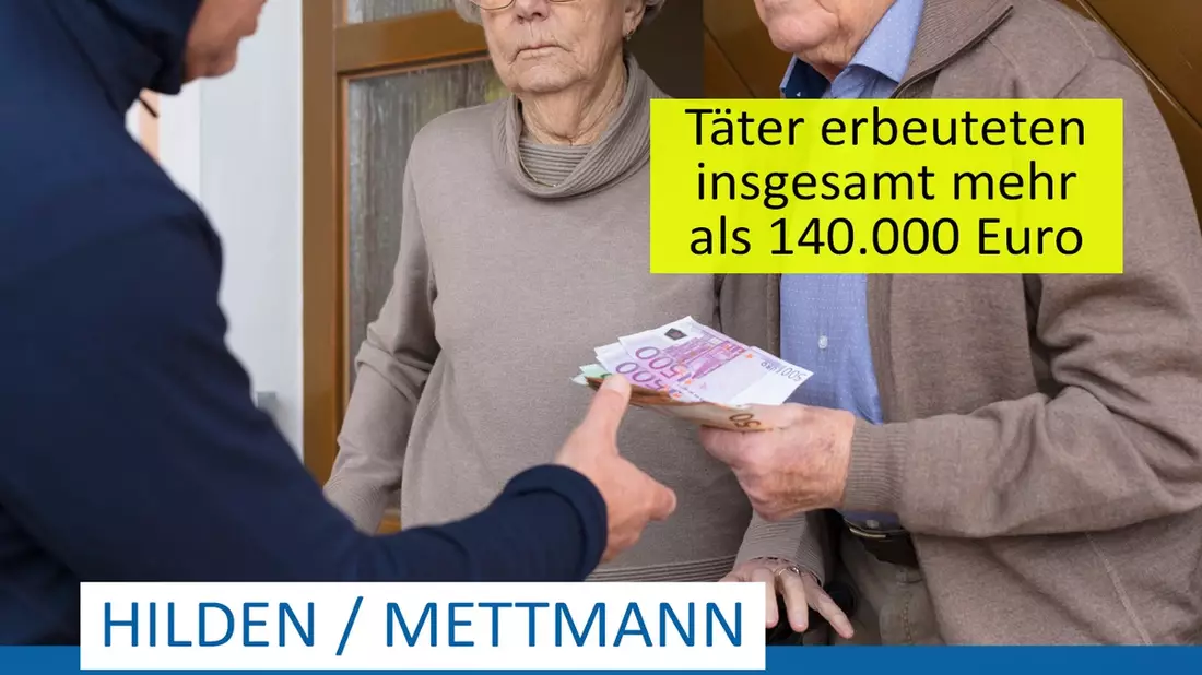 POL-ME: Schockanruf und Falsche Polizeibeamte: Seniorinnen werden Opfer von Trickbetrügern - Hoher Schaden - Mettmann / Hilden - 2407059 - Bild: presseportal.de
