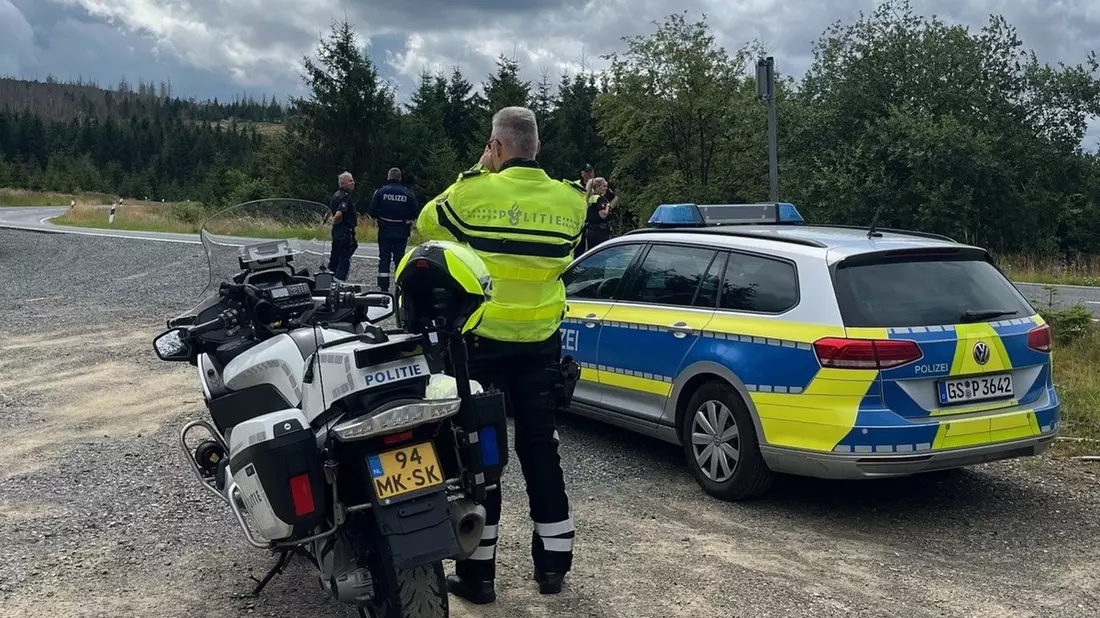 POL-GS: Sicher durch den Harz - Verkehrssicherheitskontrollen mit länderübergreifender Zusammenarbeit - Bild: presseportal.de