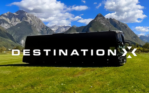 Wo bin ich? Tina Ruland, Ekaterina Leonova und Andreas Elsholz machen in der neuen ProSieben-Show Destination X einen Blind-Roadtrip durch Europa - Foto: Joyn, presseportal.de