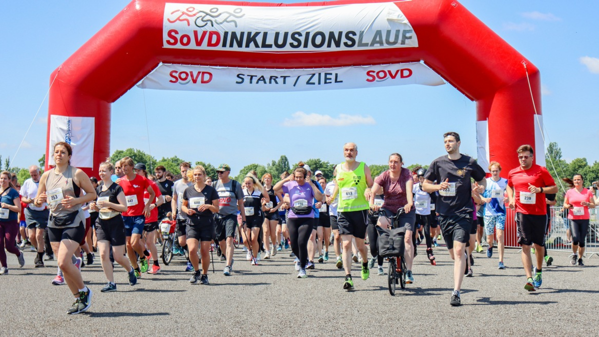 SoVD-Inklusionslauf 2024: Jetzt anmelden zum inklusiven Laufevent des Jahres - Foto: presseportal.de