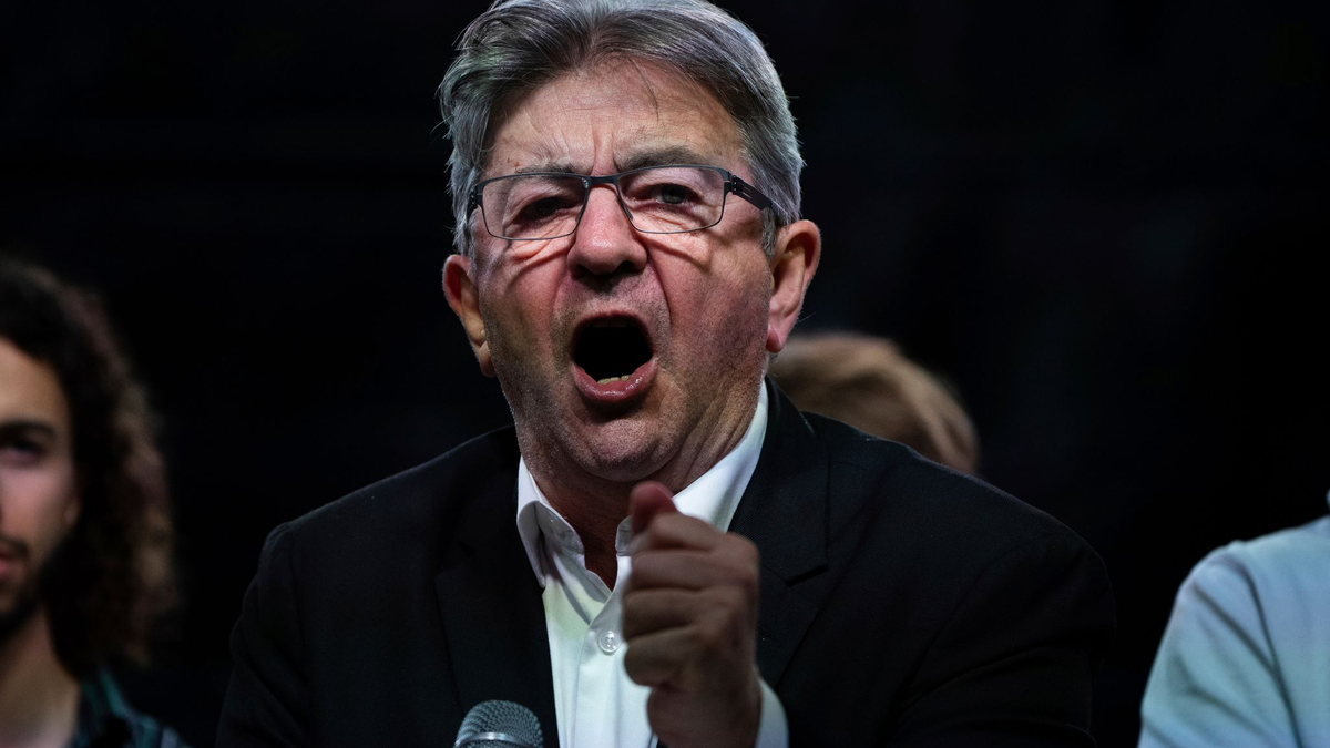 Der Altlinke Jean-Luc Mélenchon strebt weiter an die Macht (Archivbild). - Foto: Louise Delmotte/AP/dpa