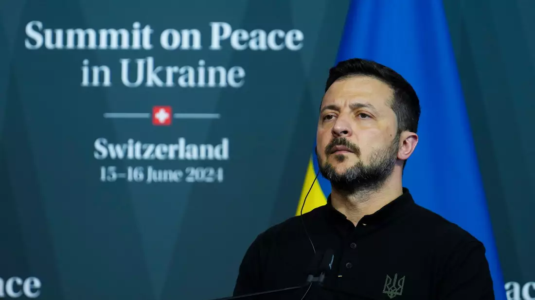 Selenskyj will Russland bei einem zweiten Friedensgipfel dabei haben. (Archivbild) - Bild: Sean Kilpatrick/Canadian Press via ZUMA Press/dpa