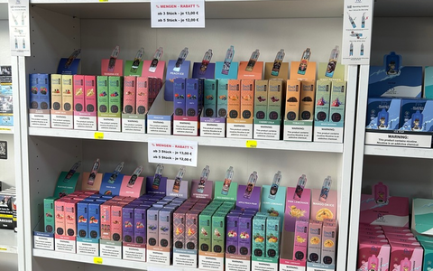 HZA-HN: Vapes und Liquids sichergestellt - Foto: presseportal.de