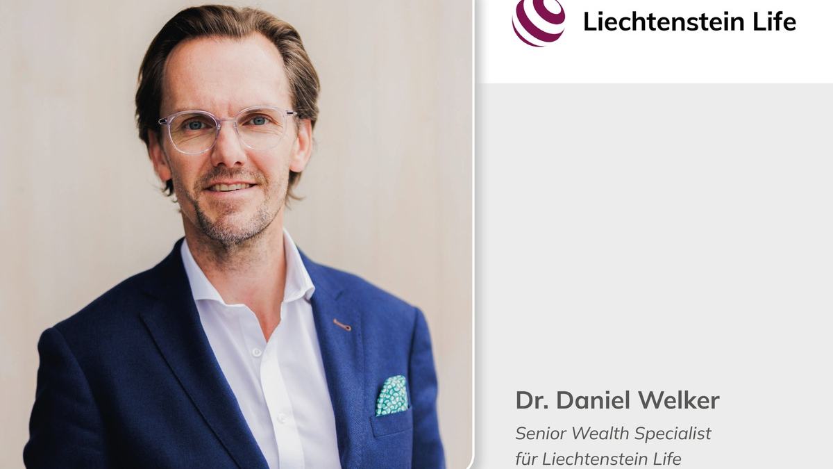 Dr. Daniel Welker wird neuer Senior Wealth Specialist für Liechtenstein Life - Foto: presseportal.de