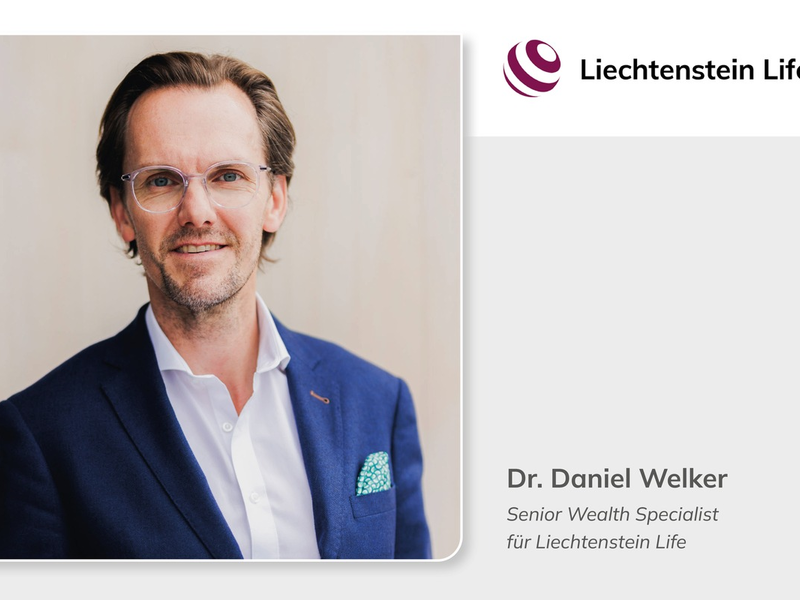 Dr. Daniel Welker wird neuer Senior Wealth Specialist für Liechtenstein Life - Foto: presseportal.de