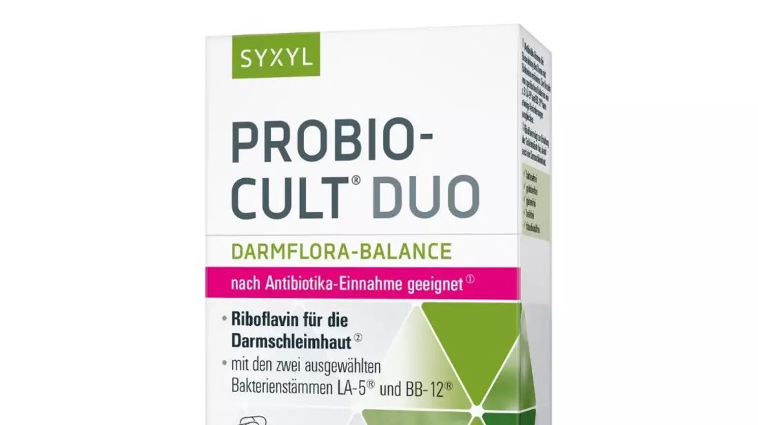 Darmgesundheit im Fokus / Aufbau der Darmflora nach Antibiotika-Einnahme - Bild: presseportal.de
