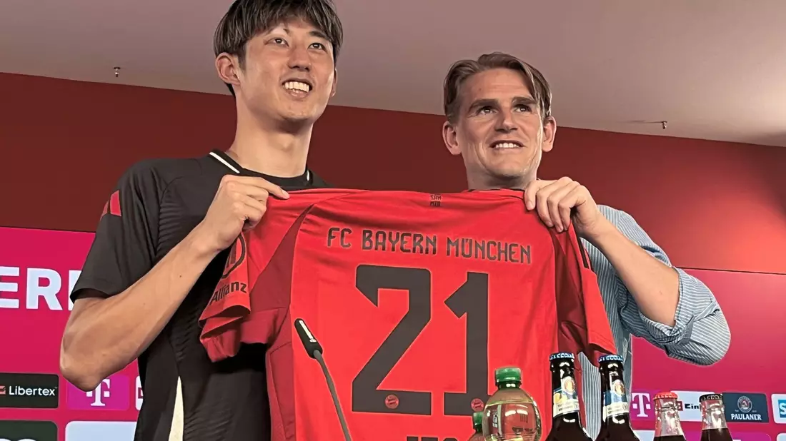 Hiroki Ito ist ein Wunschtransfer der Münchner. - Bild: Christian Kunz/dpa