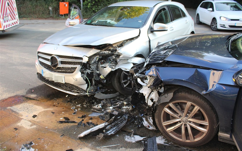 POL-MI: Zwei Autos kollidieren in Volmerdingsen - Foto: presseportal.de