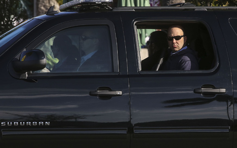 Informationen über ein Komplott führten offenbar zu erhöhter Wachsamkeit. - Foto: Damon Higgins/Palm Beach Post via ZUMA Wire/dpa