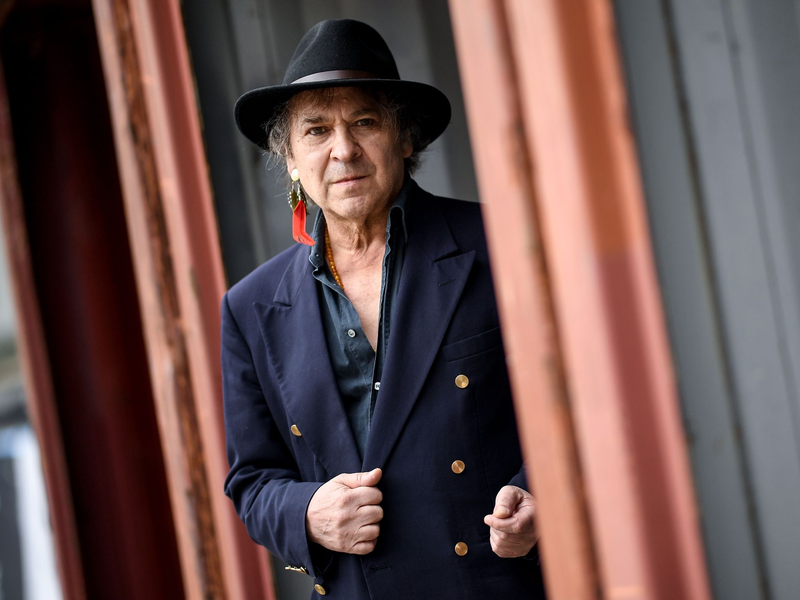 Ralph Peter Steitz - bekannt als R.P.S. Lanrue - war Mitbegründer der Politrockband Ton Steine Scherben. (Archivbild) - Foto: Britta Pedersen/dpa-Zentralbild/dpa