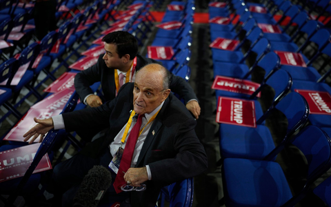 Rudy Giuliani ist ein enger Verbündeter von Donald Trump - beide Republikaner stammen aus New York. - Foto: Jae C. Hong/AP