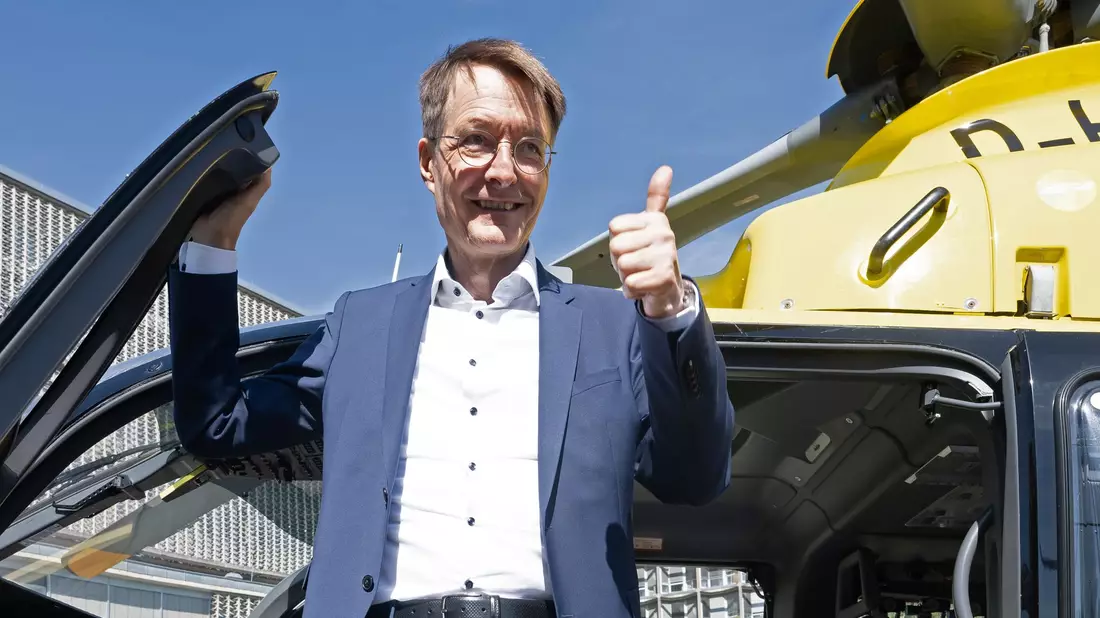 Karl Lauterbach verspricht Verbesserungen. (Archivbild) - Bild: Sebastian Christoph Gollnow/dpa