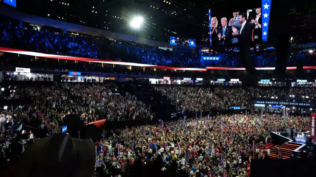 Die Delegierten haben das neue Parteiprogramm beim Parteitag in Milwaukee abgesegnet.  - Bild: Nam Y. Huh/AP/dpa