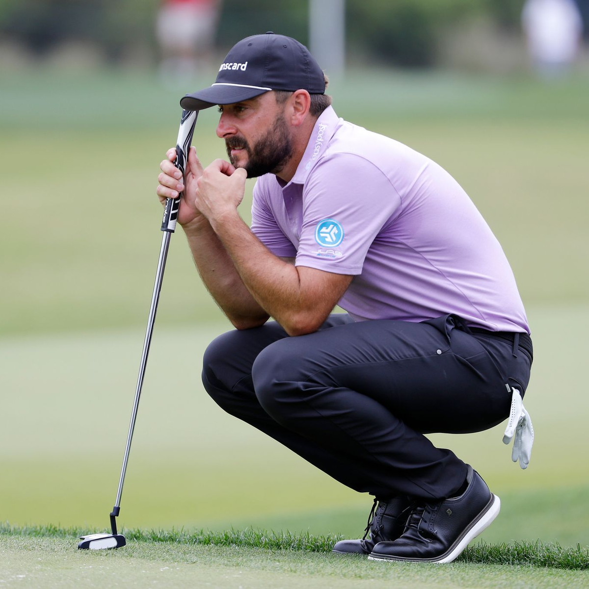 Spielt nach der British Open für Deutschland bei den Olympischen Spielen in Paris: Stephan Jäger. - Foto: Michael Wyke/AP/dpa