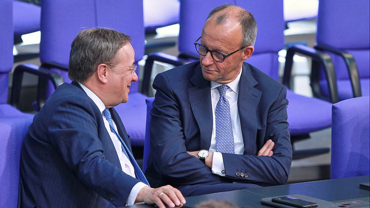 Armin Laschet und Friedrich Merz (Archiv) - Foto: über dts Nachrichtenagentur