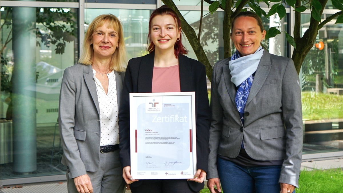 Familienbewusst: Coface erneut mit 