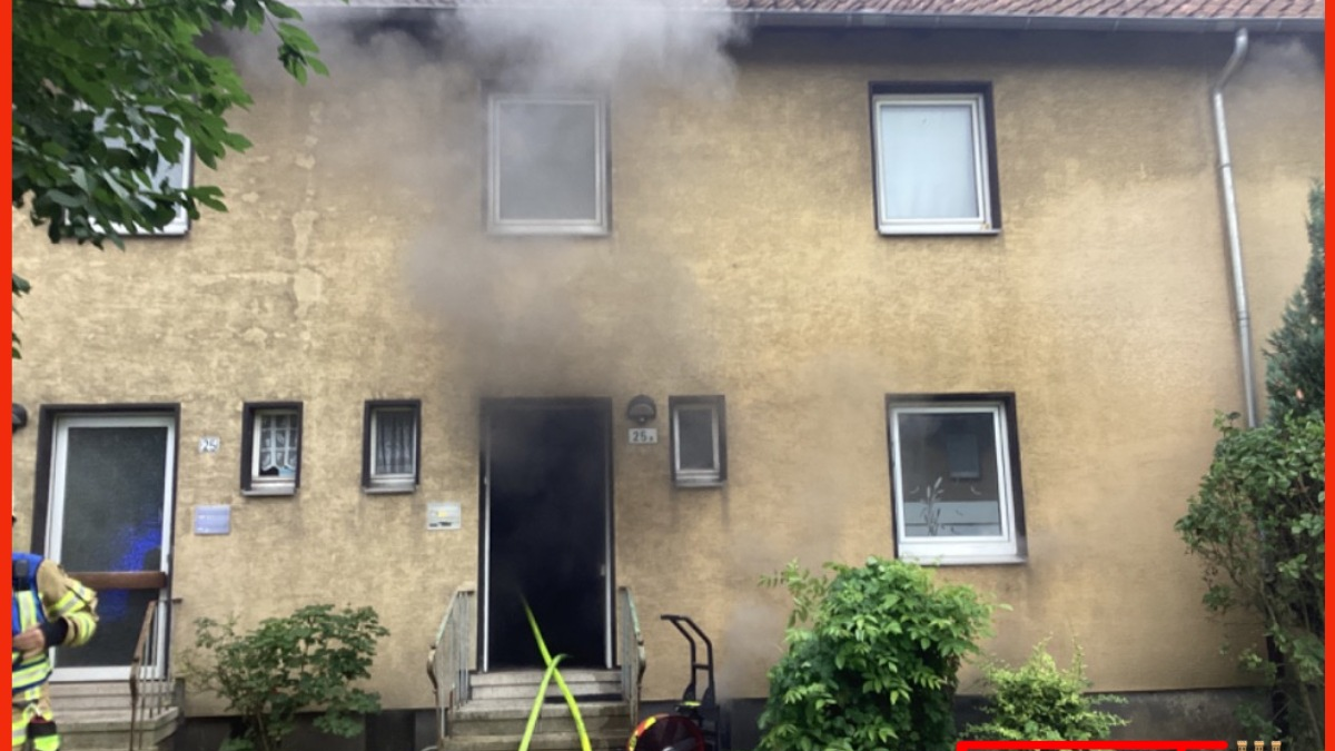 FW-RE: Kellerbrand - 2 verletzte Kinder - Foto: presseportal.de