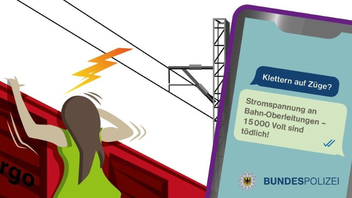 BPOL NRW: Sommerferien - Bahnanlagen sind keine Abenteuerspielplätze - Bundespolizei informiert - Foto: presseportal.de