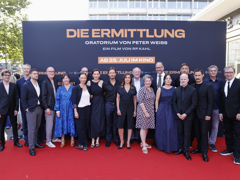 Bewegende Premiere im Zoo Palast Berlin - DIE ERMITTLUNG / Ab 25. Juli 2024 im Kino - Foto: presseportal.de