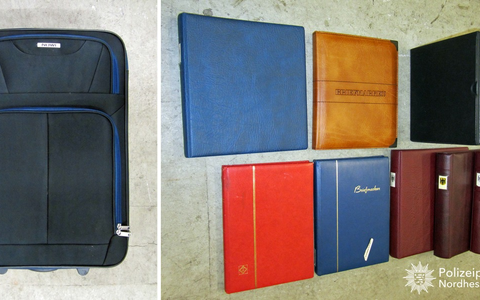 POL-KS: Polizei stellt Koffer mit Alben sicher: Eigentümer von mutmaßlichem Diebesgut gesucht - Foto: presseportal.de