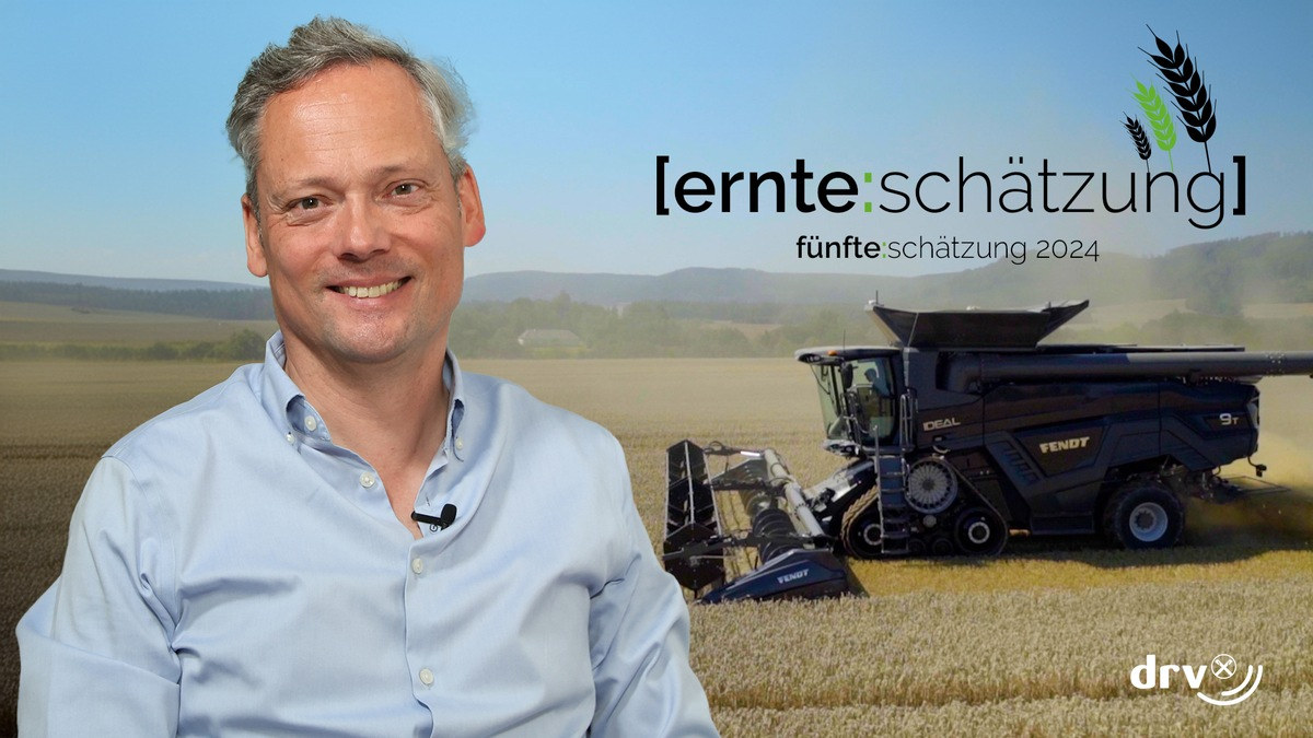 Fünfte DRV-Ernteschätzung 2024 / Es fehlen Sonne und Wärme - Foto: presseportal.de