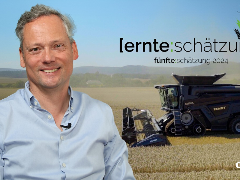 Fünfte DRV-Ernteschätzung 2024 / Es fehlen Sonne und Wärme - Foto: presseportal.de