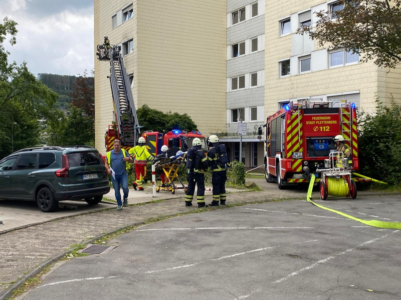 FW-PL: Gemeldete Rauchentwicklung in hohem Wohngebäude - Foto: presseportal.de