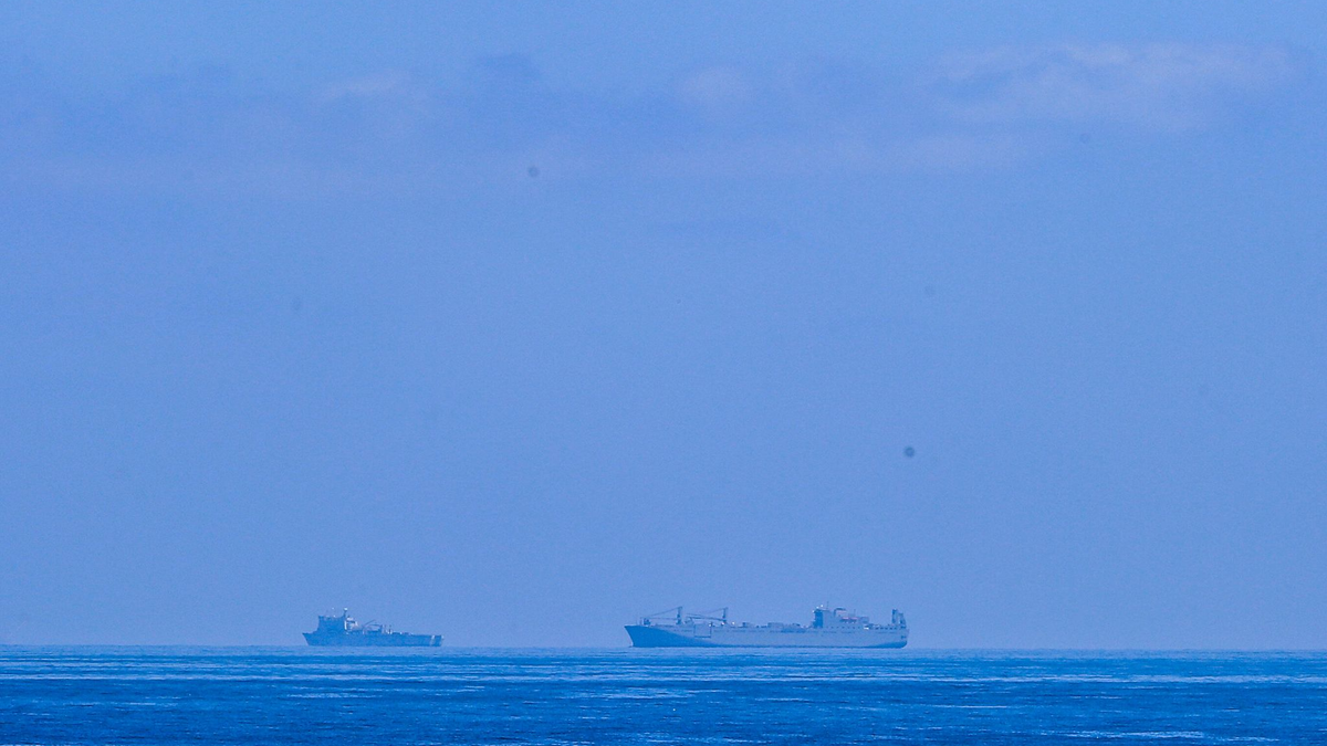 Der temporäre Hafen machte von Anfang Probleme. (Archivbild) - Foto: Abed Rahim Khatib/dpa