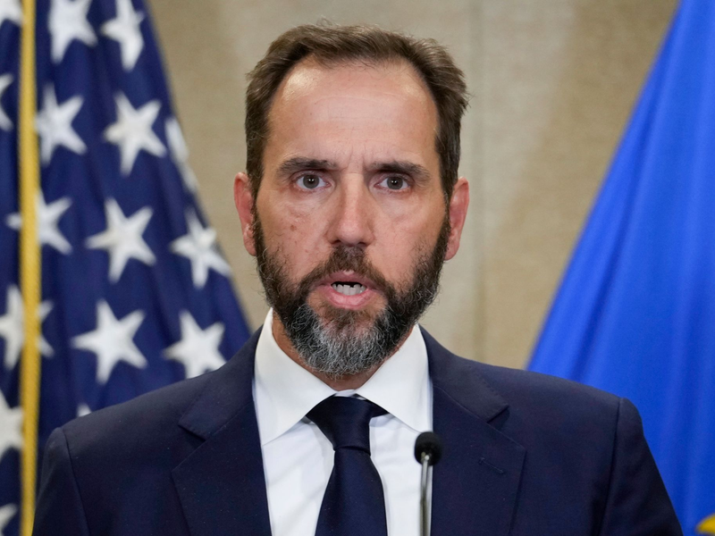 Jack Smith legte offiziell Berufung ein, wie aus einem Gerichtsdokument hervorgeht. - Foto: J. Scott Applewhite/AP/dpa