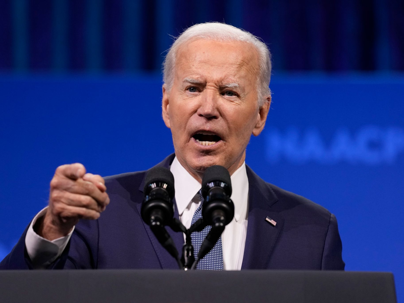 Der Druck von US-Demokraten auf Präsident Joe Biden wird immer stärker. (Archivbild) - Foto: Susan Walsh/AP