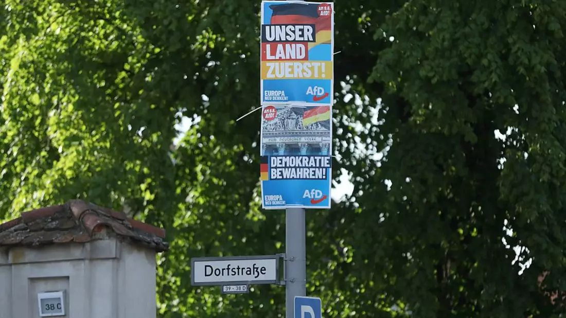 AfD-Wahlplakate zur Europawahl (Archiv) - Bild: über dts Nachrichtenagentur