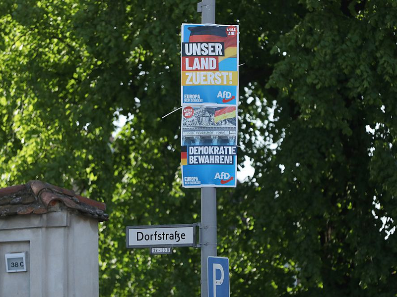 AfD-Wahlplakate zur Europawahl (Archiv) - Foto: über dts Nachrichtenagentur