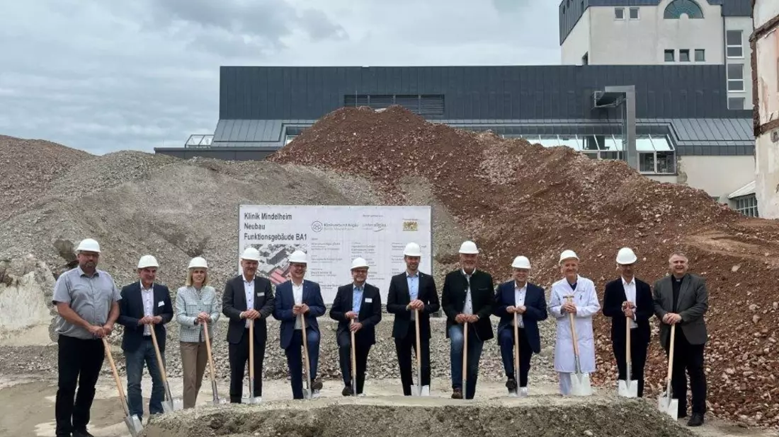 Spatenstich für Krankenhaus: Drees & Sommer steuert Neubau des Gesundheitscampus Mindelheim - Bild: presseportal.de