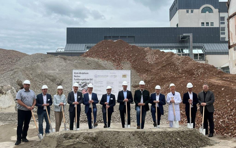 Spatenstich für Krankenhaus: Drees & Sommer steuert Neubau des Gesundheitscampus Mindelheim - Foto: presseportal.de