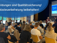 Fortbildungen sind QualitĂ€tssicherung / Verband der Osteopathen Deutschland fĂŒr Beibehaltung der Umsatzsteuerbefreiung bei Bildungsleistungen - Foto: presseportal.de