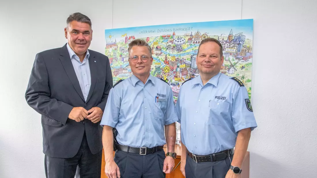 POL-UN: Kreis Unna - Polizeidirektor Leonard Sostmann ist neuer Leiter der Direktion Gefahrenabwehr/Einsatz - Bild: presseportal.de