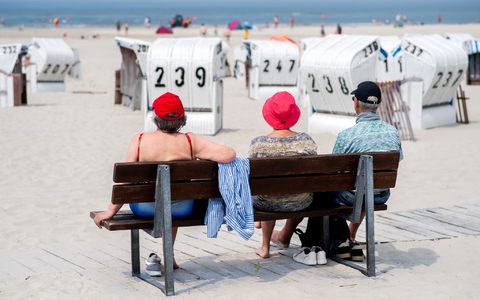 Am Wochenende wird es heiß in Deutschland (Archiv).  - Foto: Hauke-Christian Dittrich/dpa
