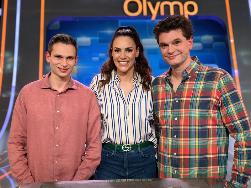 Komiker gegen den Quizduell-Olymp: Fabian Köster und Lutz van der Horst bei Esther Sedlaczek, Quizduell-Olymp am Freitag, 19. Juli, 18:50 Uhr im Ersten - Foto: presseportal.de