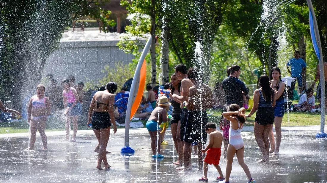 Madrid ist für seine hohen Temperaturen im Sommer bekannt. (Archivbild) - Bild: Richard Zubelzu/ZUMA Press Wire/dpa