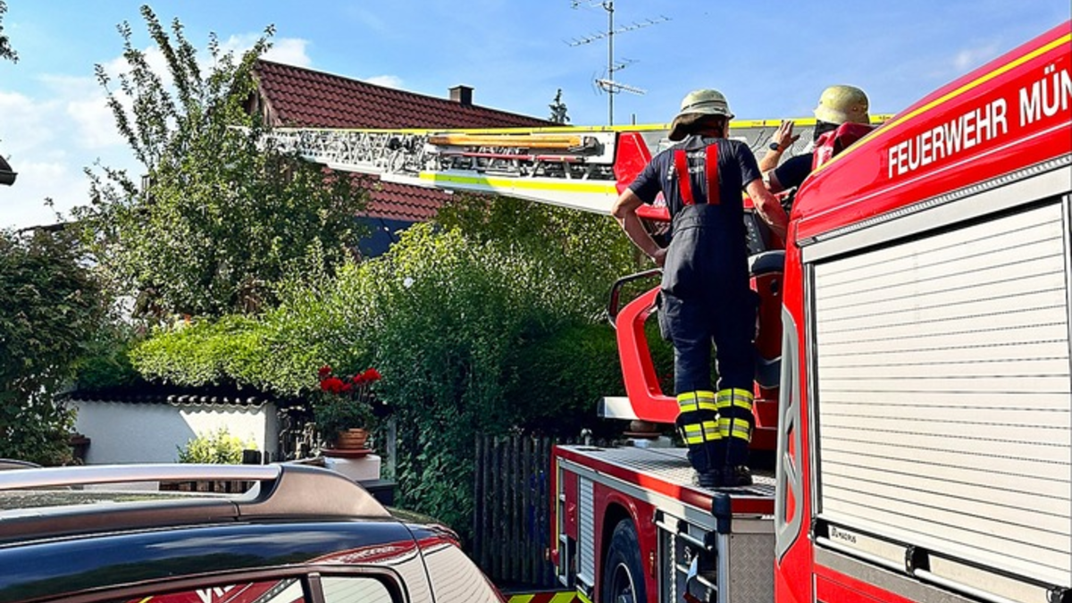 FW-M: Ein Verletzter nach Zimmerbrand (Forstenried) - Foto: presseportal.de