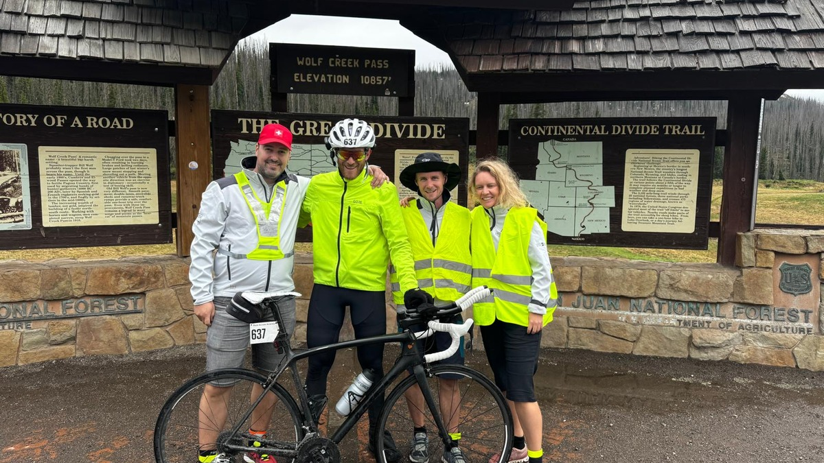 Persönlicher Traum erfüllt: Jens-Rabe-Academy-Teilnehmer Matthieu Lossel nimmt am Race Across America teil - Foto: presseportal.de