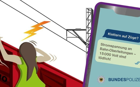 BPOL-HST: Start Sommerferien - Bahnanlagen sind keine Abenteuerspielplätze - Bundespolizei informiert - Foto: presseportal.de